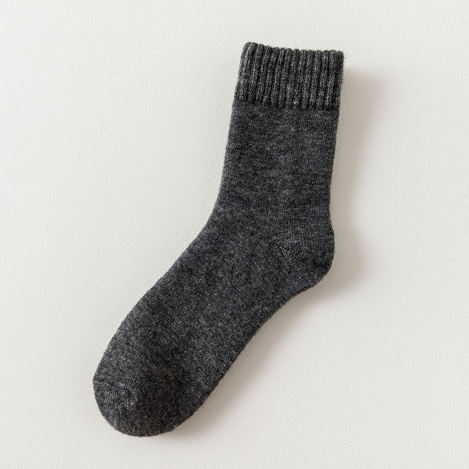 Cold Winter Casual Men Ankle Socks For Men Terry Floor Plus Thick Velvet Warm Wool Socks